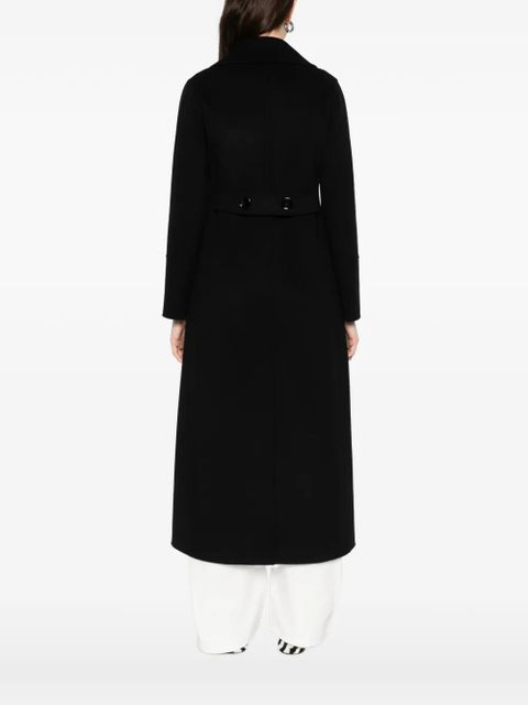 Max Mara Custodi double-breasted coat - Black