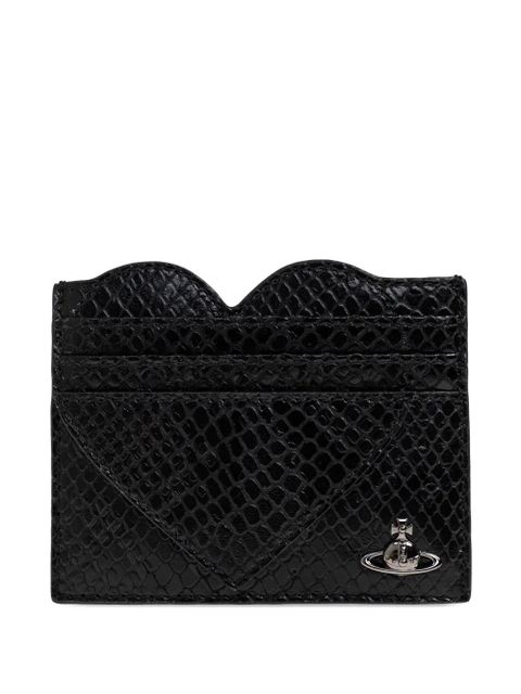 Vivienne Westwood heart-shaped wallet - Black - zdjęcie produktu nr 1