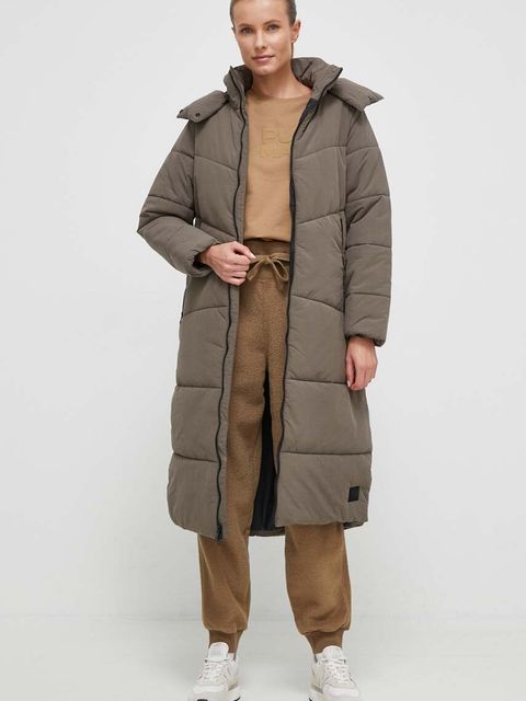 Jack Wolfskin kurtka Karolinger damska kolor szary zimowa 1207481 - zdjęcie produktu nr 2