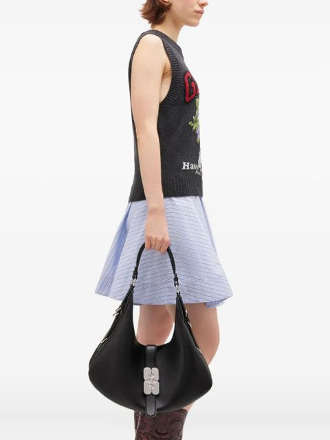 GANNI small Kat tote bag - Black - zdjęcie produktu nr 2