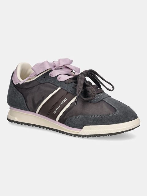 Tommy Hilfiger sneakersy TJW LOW PROFILE RUNNER damskie kolor brązowy EN0EN02927 - zdjęcie produktu nr 1