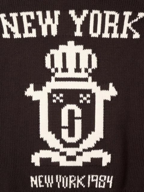 Marc Jacobs jacquard-motif sweater - Brown