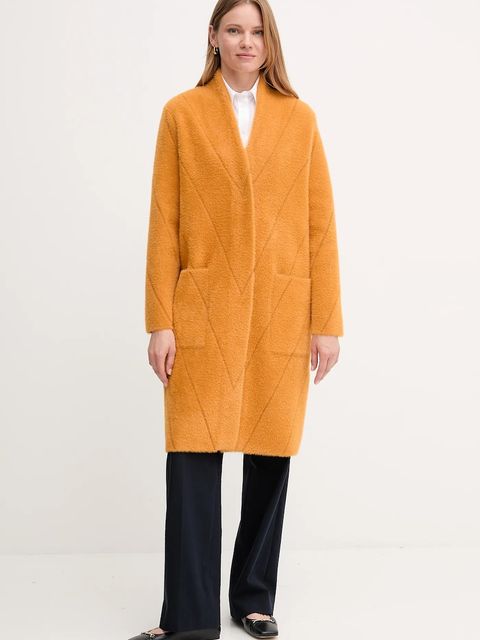 Joseph Ribkoff płaszcz kolor żółty 253955 - zdjęcie produktu nr 1