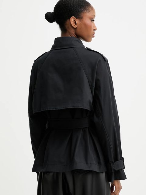 Guess kurtka RAPHAELLE damski kolor czarny przejściowa W5YL01 WHDF1