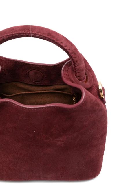 Elleme Madeleine suede top-handle tote bag - Red - zdjęcie produktu nr 2