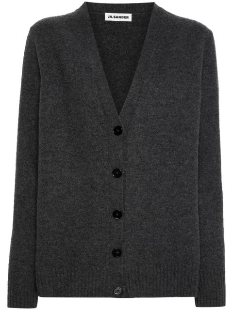 Jil Sander wool cardigan - Grey - zdjęcie produktu nr 1