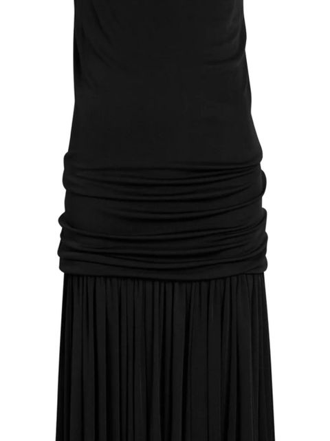 Jacquemus Abiha ruched midi dress - Black - zdjęcie produktu nr 2