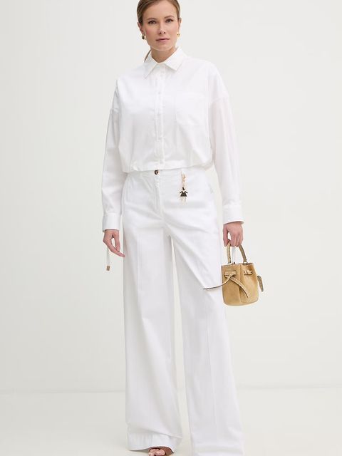 Fracomina spodnie damskie z bawełny - zdjęcie produktu nr 1