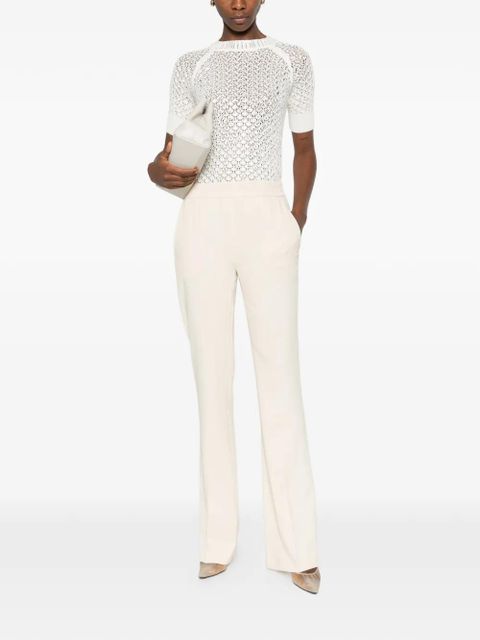 TWINSET elasticated-waist trousers - Neutrals - zdjęcie produktu nr 2