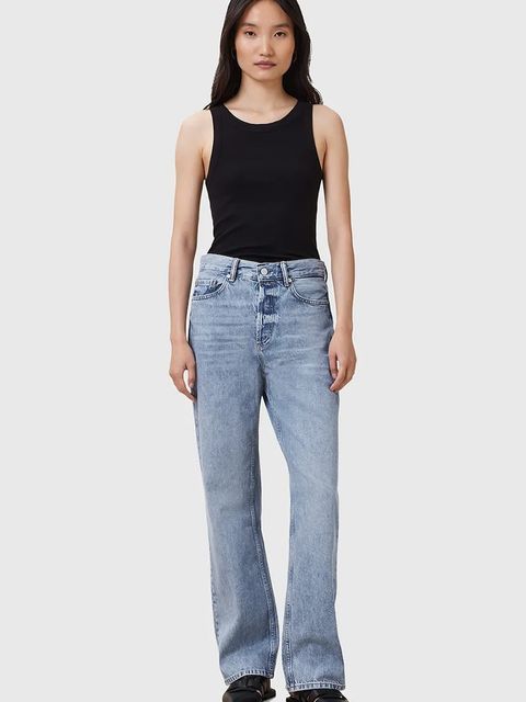 AllSaints jeansy bawełniane BROOKLYN