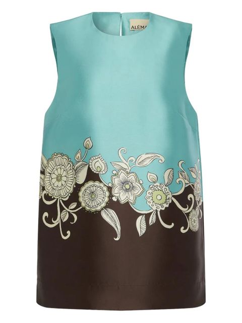 ALEMAIS Gia mini dress - Blue - zdjęcie produktu nr 1