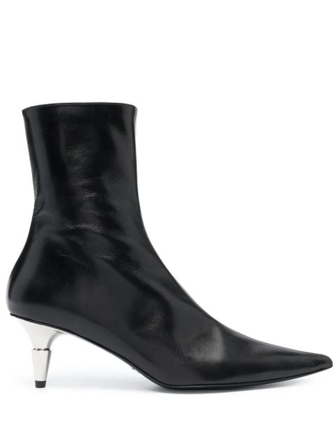 Proenza Schouler Spike pointed-toe ankle boots - Black - zdjęcie produktu nr 1