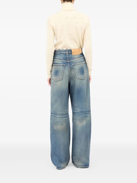 MM6 Maison Margiela wide-leg jeans - Blue