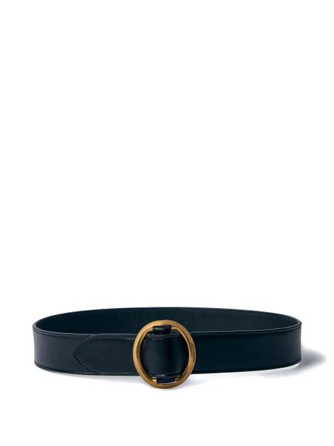 Saint Laurent buckle leather belt - Black