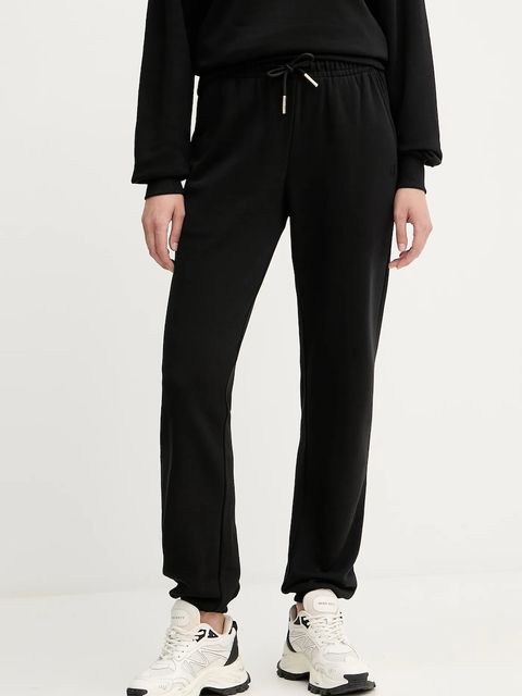 Silvian Heach spodnie dresowe BENKAID kolor czarny gładkie GPA25116PA - zdjęcie produktu nr 1