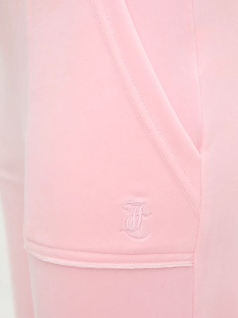 Juicy Couture spodnie dresowe DEL RAY POCKETED PANT damskie kolor różowy gładkie JCAP180 - zdjęcie produktu nr 2