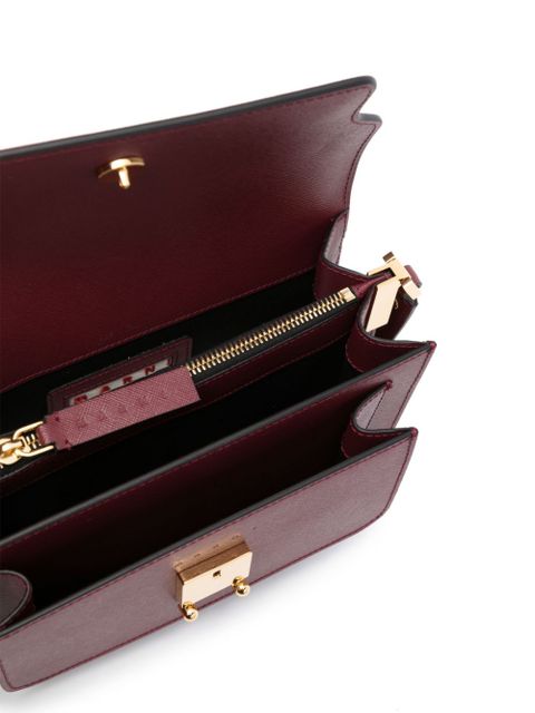 Marni East/West Trunk crossbody bag - Red