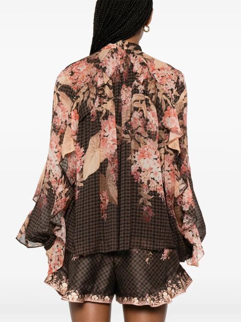 ZIMMERMANN Illuminate Flutter blouse - Black - zdjęcie produktu nr 2