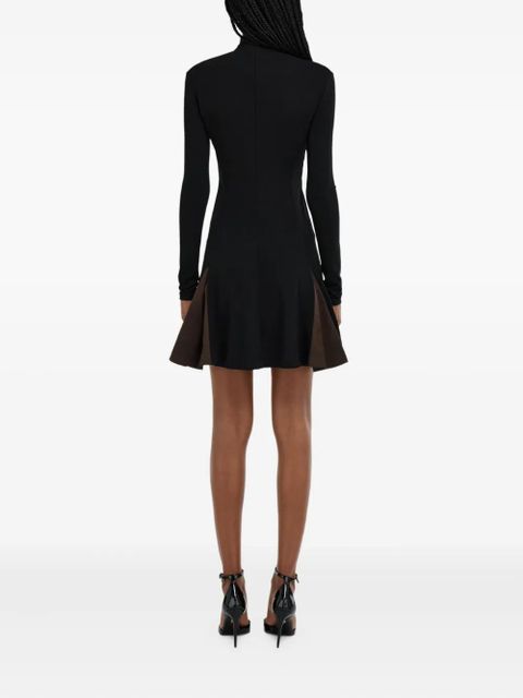 Ferragamo high-neck mini dress - Black