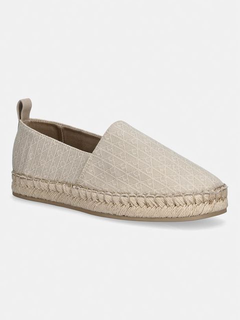 Calvin Klein espadryle damskie OBLIQUE ESPADRILLE AOP - zdjęcie produktu nr 1