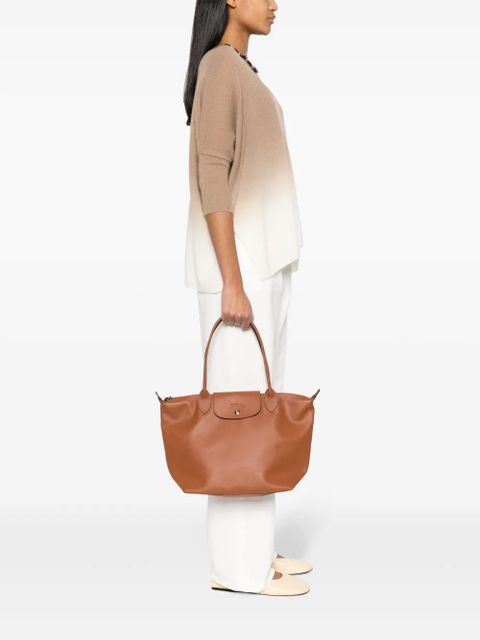 Longchamp medium Le Pliage tote bag - Brown - zdjęcie produktu nr 2