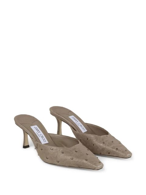 Jimmy Choo 65mm Vivi mules - Neutrals - zdjęcie produktu nr 2