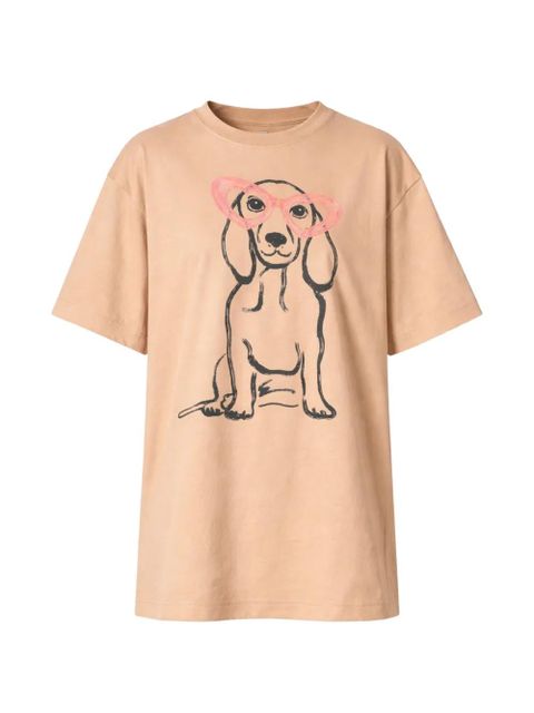 TWINSET dog-print T-shirt - Neutrals - zdjęcie produktu nr 1