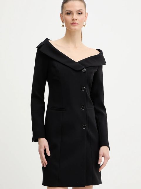 Pinko sukienka kolor czarny mini dopasowana 106139 A304 - zdjęcie produktu nr 1