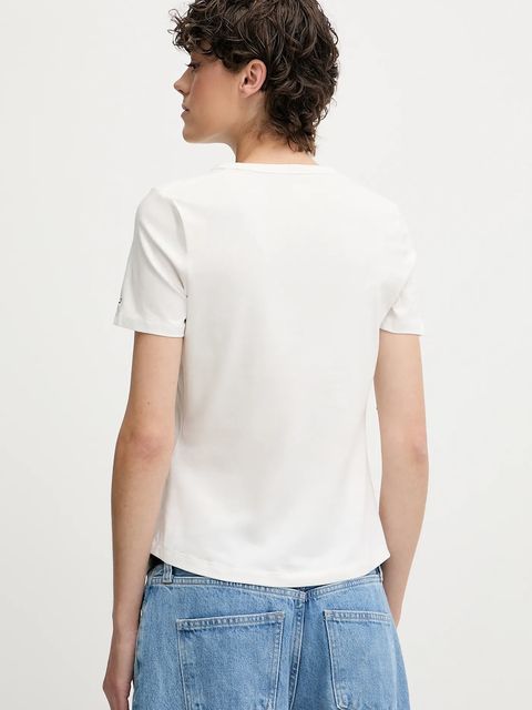 Tommy Hilfiger t-shirt damski kolor biały WW0WW45809