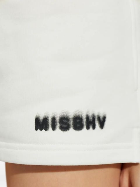 MISBHV logo track shorts - White