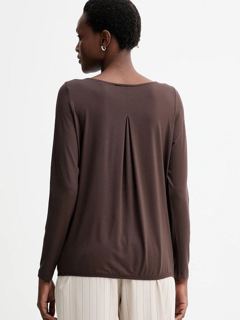 Marc O'Polo longsleeve kolor brązowy 511205252697