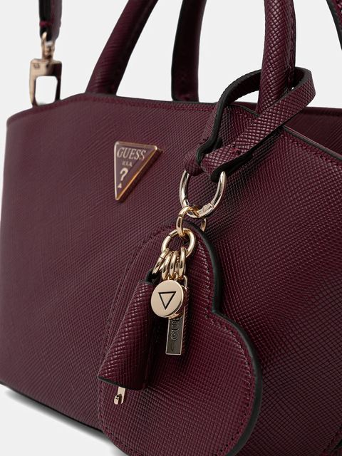 Guess torebka BOLENA kolor bordowy HWZG92 07760