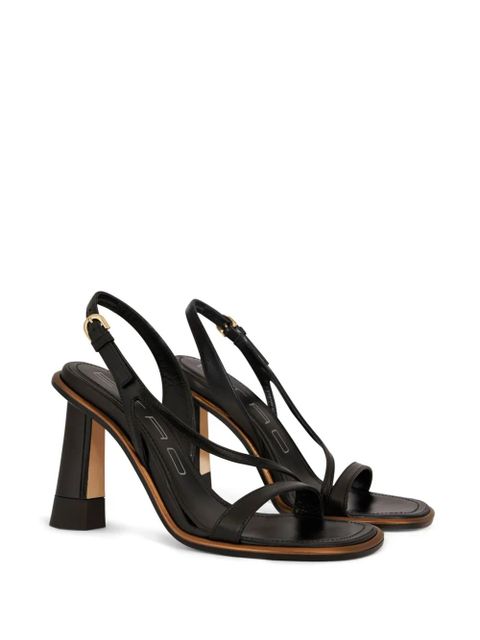 ETRO strappy leather sandals - Black - zdjęcie produktu nr 2
