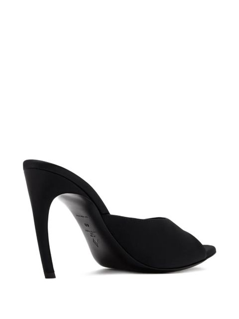 The Attico Betta stiletto mules - Black