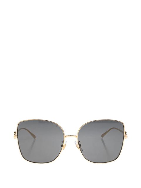 Tory Burch oversized-frame sunglasses - Gold - zdjęcie produktu nr 1