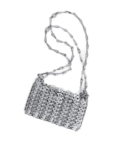 Rabanne 1969 nano shoulder bag - Silver - zdjęcie produktu nr 2