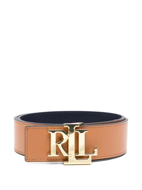 Lauren Ralph Lauren logo-buckle belt - Neutrals - zdjęcie produktu nr 1