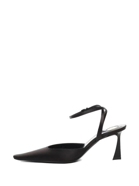 Saint Laurent 75mm Aimée slingback pumps - Black - zdjęcie produktu nr 2
