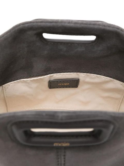 Maje Miss M fringe mini bag - Grey