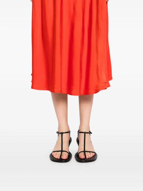 Jil Sander mid-length skirt - Orange - zdjęcie produktu nr 2