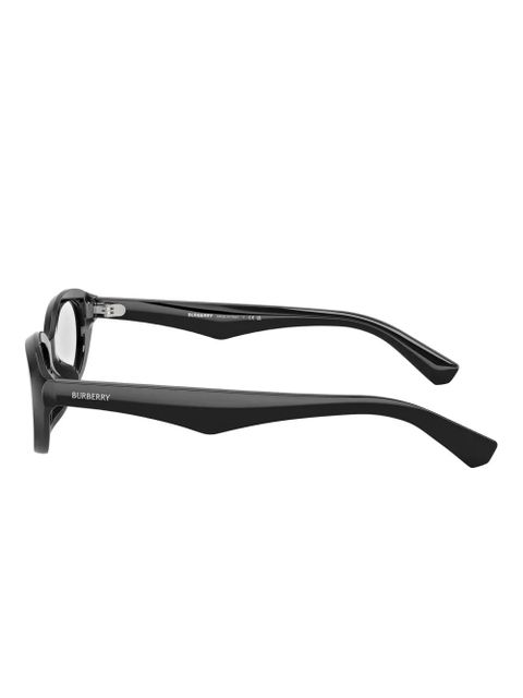 Burberry Eyewear oval-frame sunglasses - Black