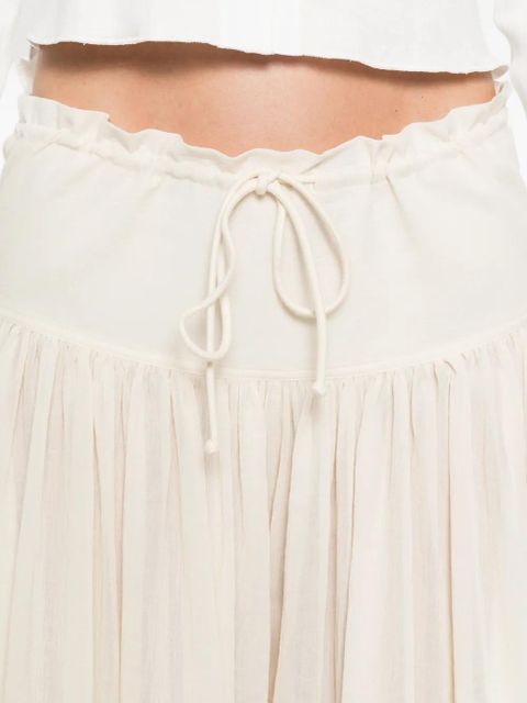 The Row Berenice drawstring trousers - Neutrals