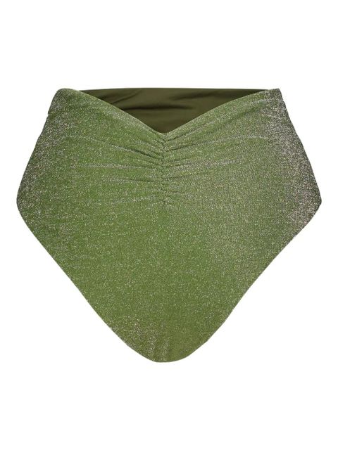 Johanna Ortiz Taita ring-detail bikini bottom - Green