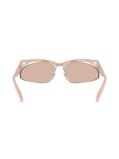 Prada Eyewear Prada PR A25S geometric frame sunglasses - Neutrals