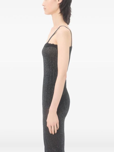 Valentino Garavani Lurex Knit Top - Black
