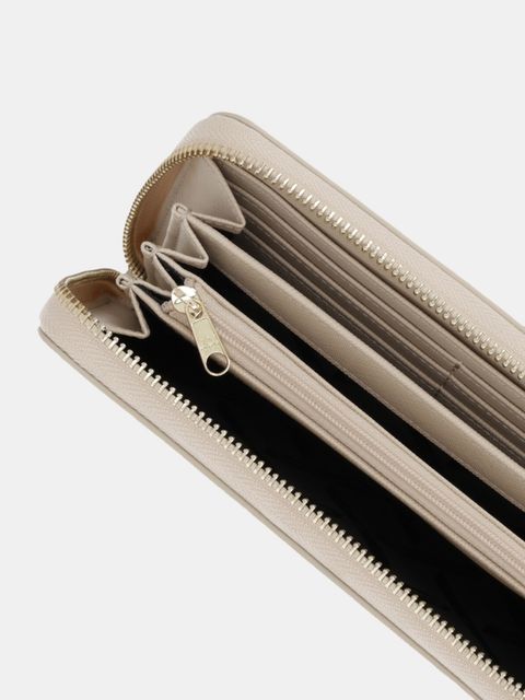 Armani Exchange portfel damski kolor beżowy XW000359 AF17155