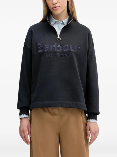Barbour Sara zip turtleneck sweater - Blue - zdjęcie produktu nr 1