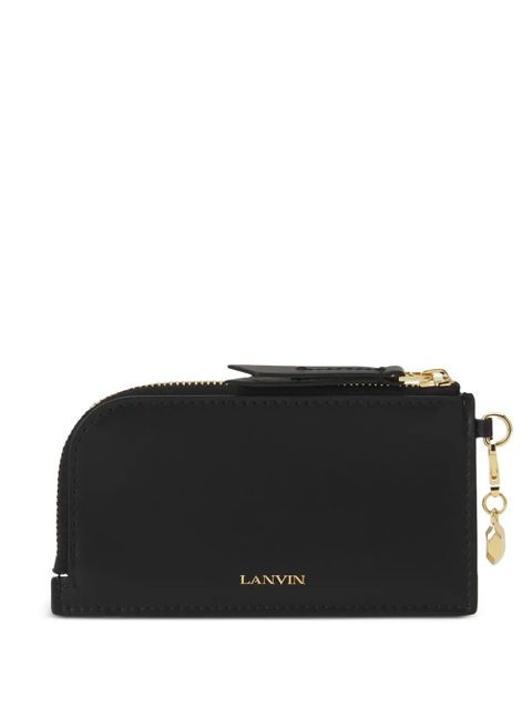 Lanvin zip-around leather wallet - Black - zdjęcie produktu nr 1