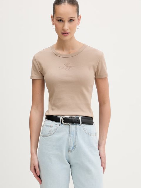 HUGO crop top damski - zdjęcie produktu nr 2