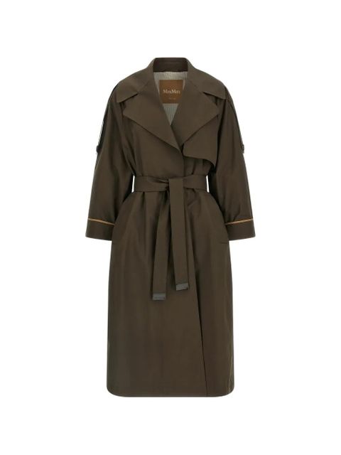 Max Mara belted trench coat - Green - zdjęcie produktu nr 1